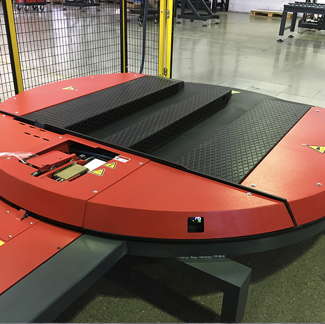 Plataforma giratoria enfardadora modelo i550