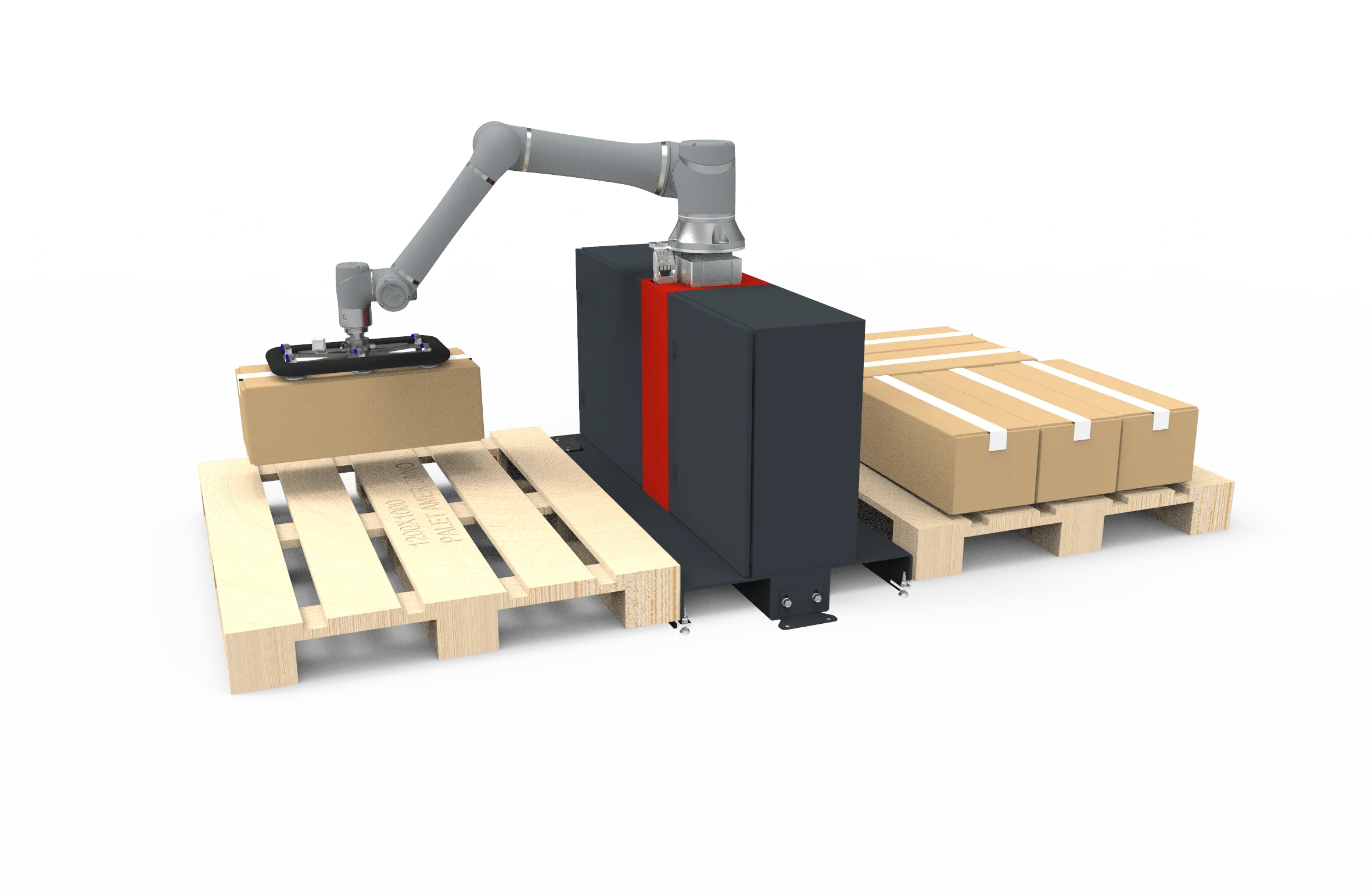 Cobot Robot paletizado colaborativo