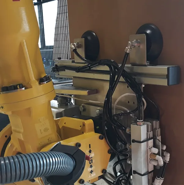 Ventosas formadora de cajas robotizada